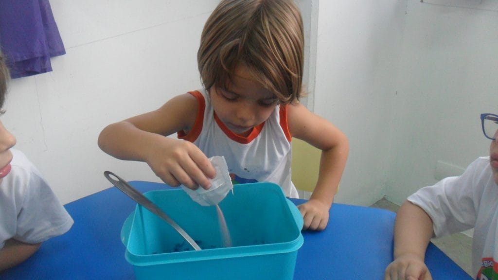 Aula de culinária